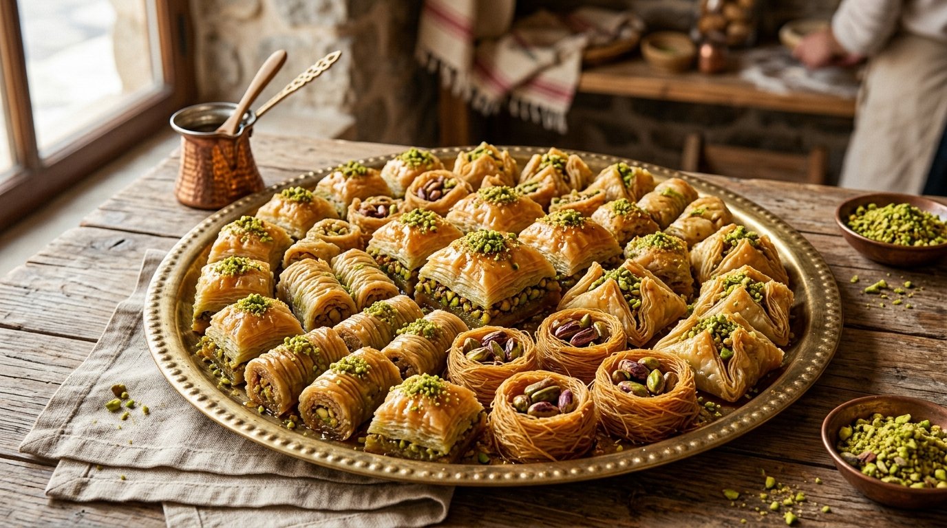 حلويات المنزل السوري